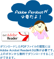 Adob Acrobat���K�v����B
